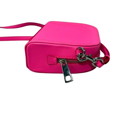 Marc Jacobs Playback Half Moon Saffiano Leather Small Crossbody 